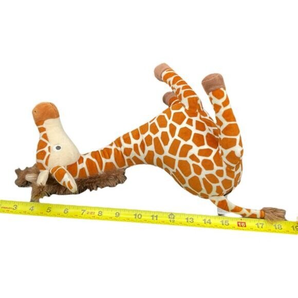 Kohls Cares Giraffe Plush Stuffed Animal Toy 13" Sitting Soft Polyester For Kids - Picture 8 of 10